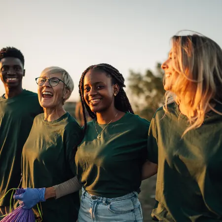 Grassroots volunteers in their community
